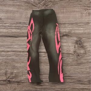Kids Black and Pink Leggings